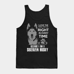 Siberian Husky Tank Top